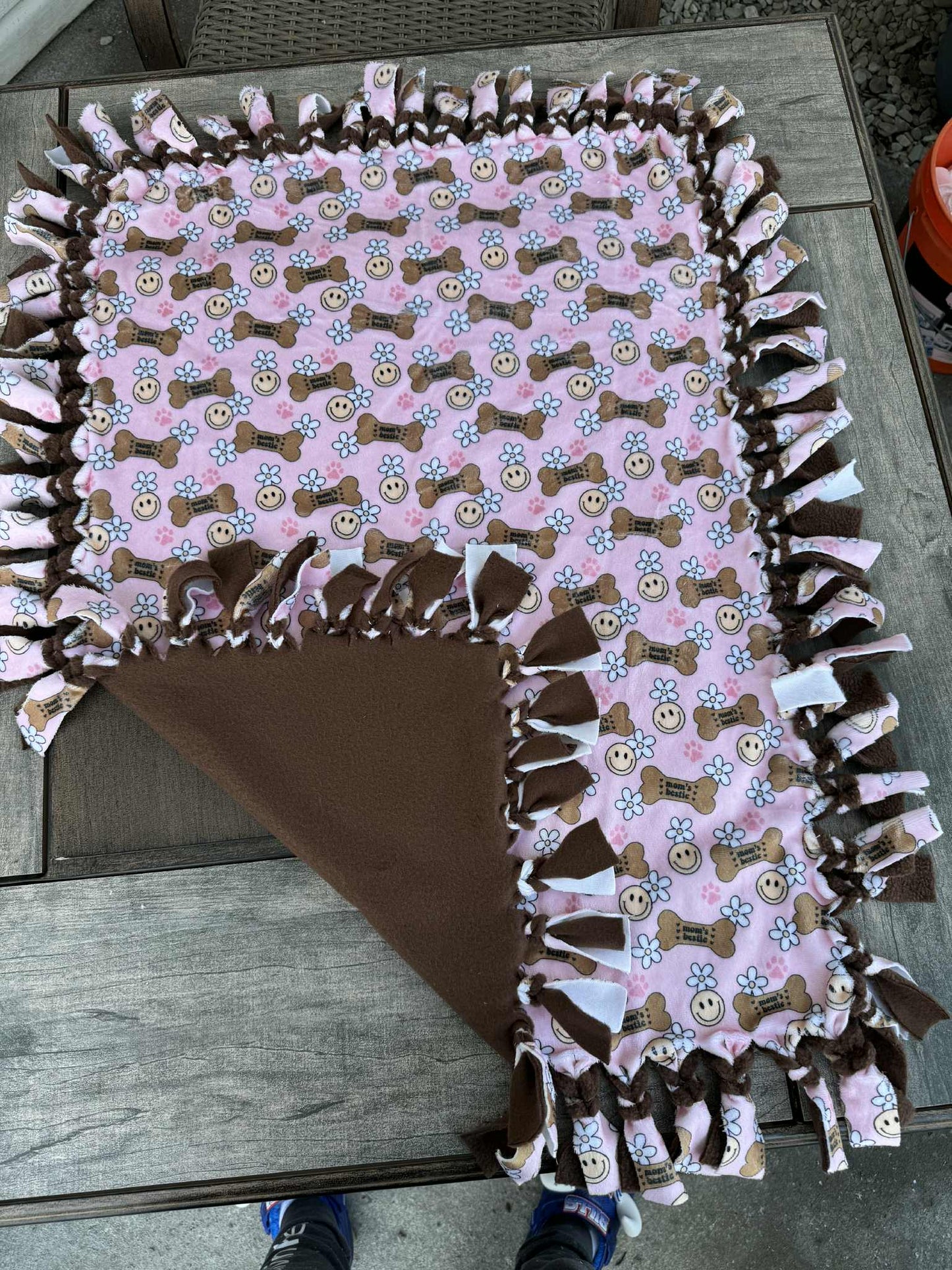 Pink Mama's Bestie Blanket
