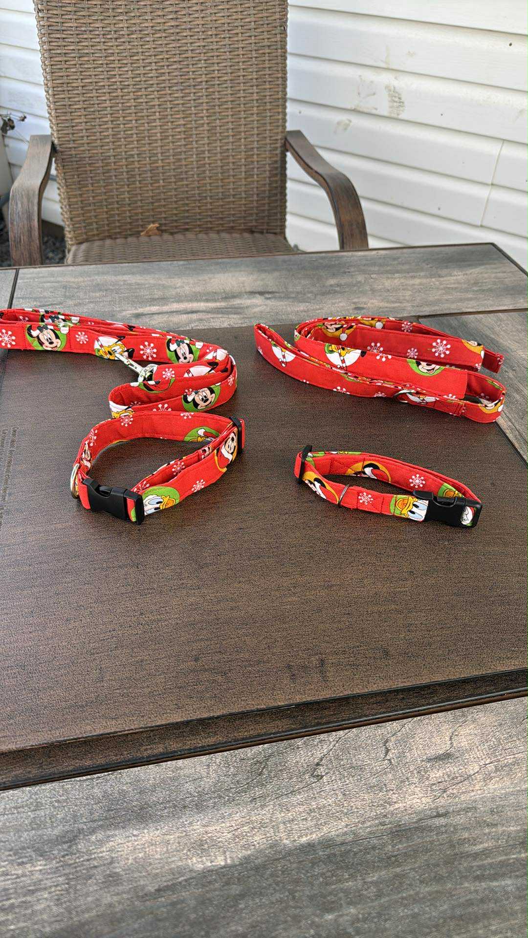 Mickey and Friends Leash and Collar
