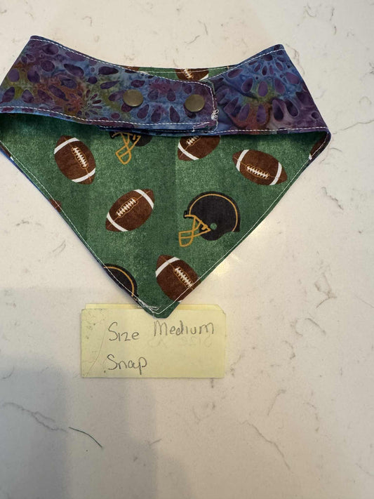 Football and purple with Snaps