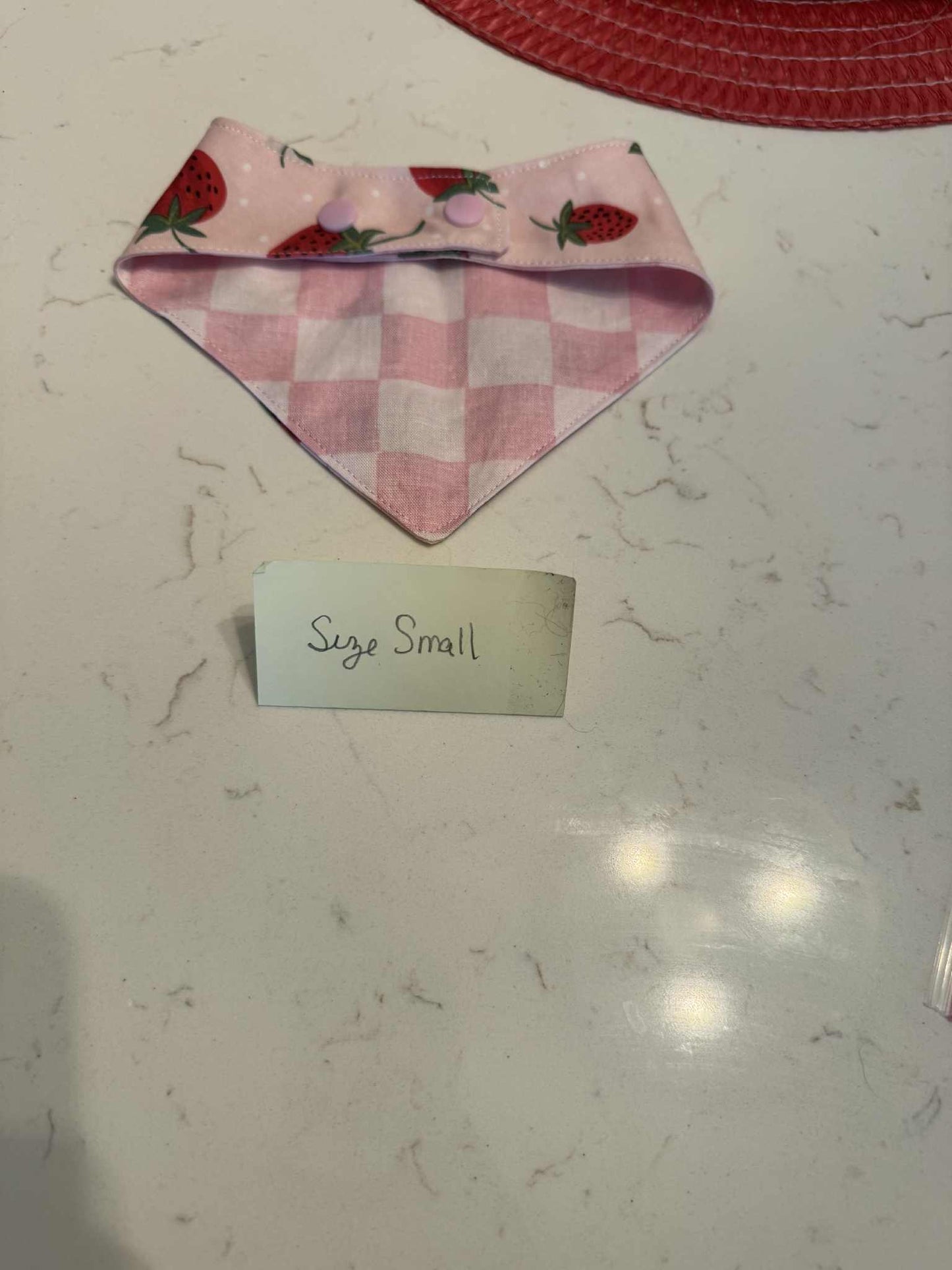 Pink Checkered/ Strawberry