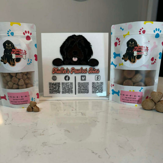 Apple Peanut Butter Banana Dog Treats