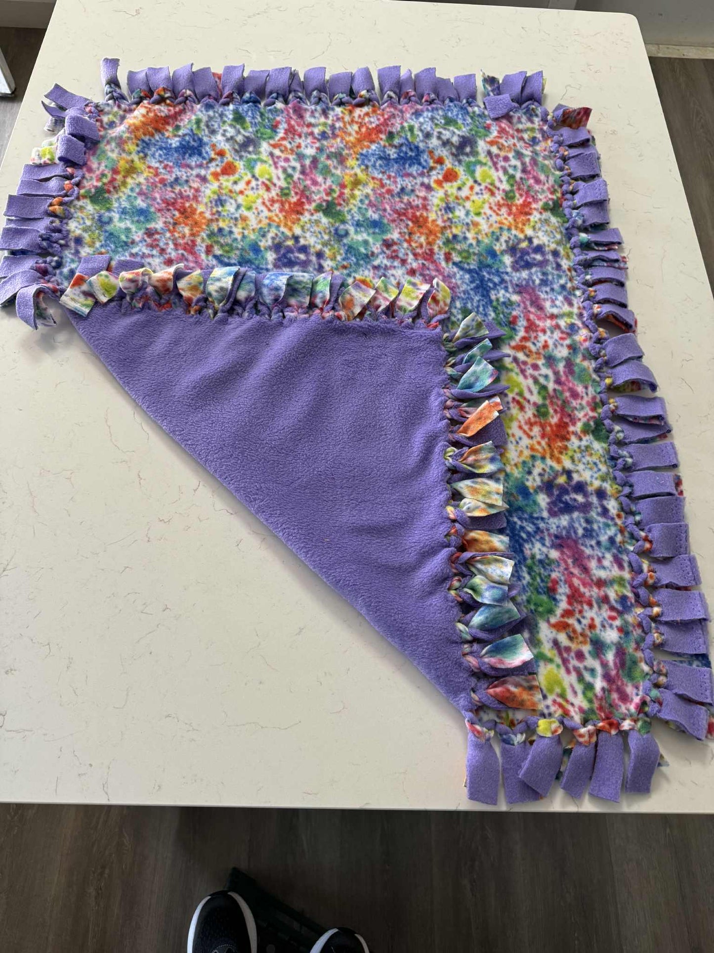 Purple Muilticolor Vlanket