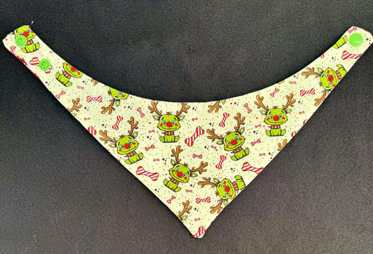 Dog Reindeer grinch with Snaps