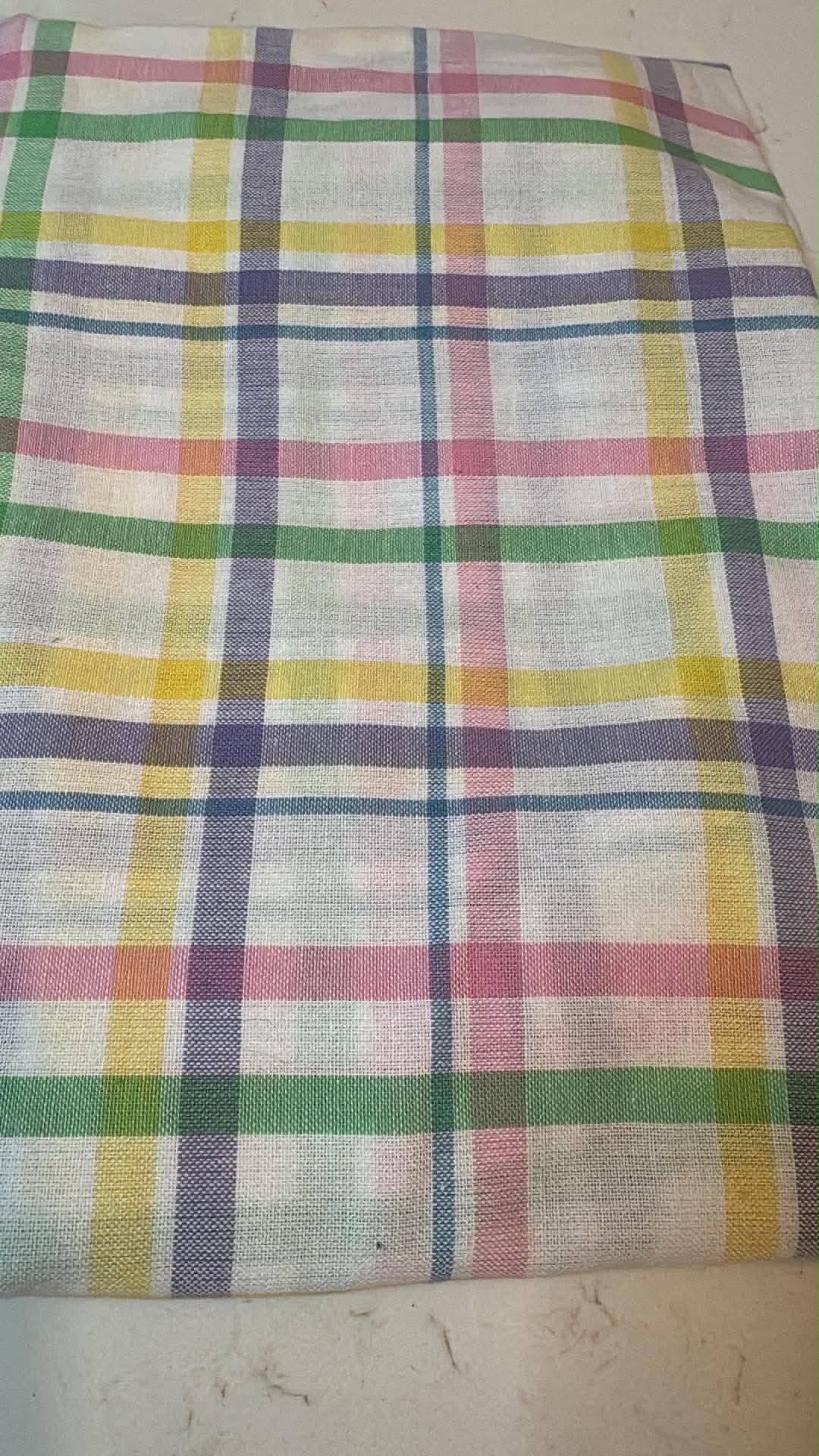 Easter Plaid Bandana
