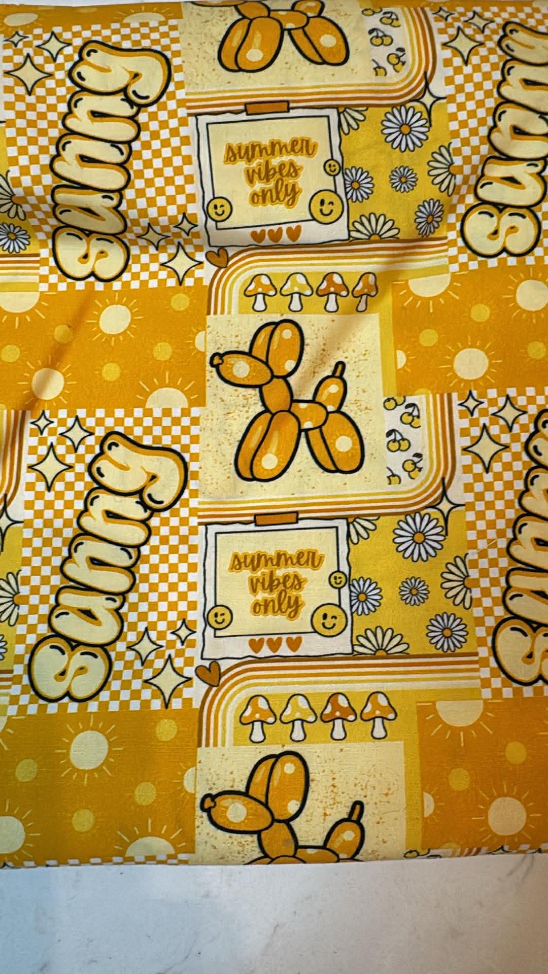 Sunny Balloon Dog Bandana