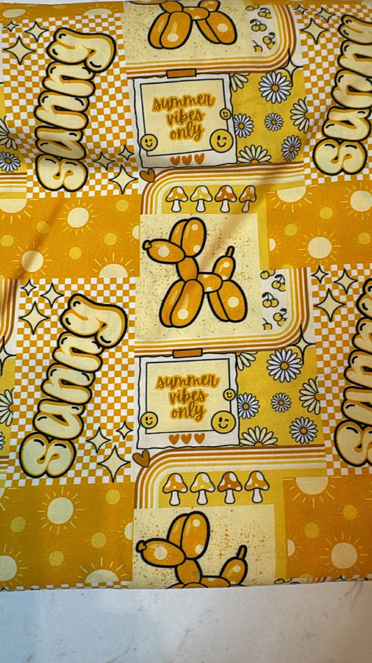 Sunny Balloon Dog Bandana
