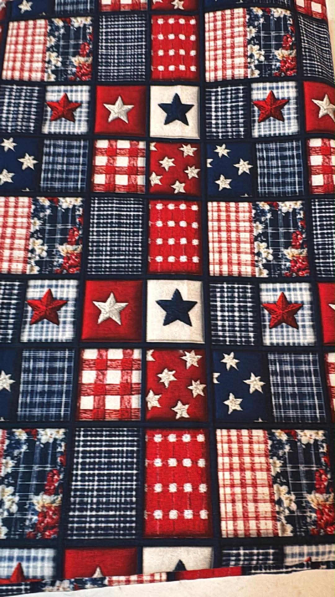Patriotic Patchwork Bandana