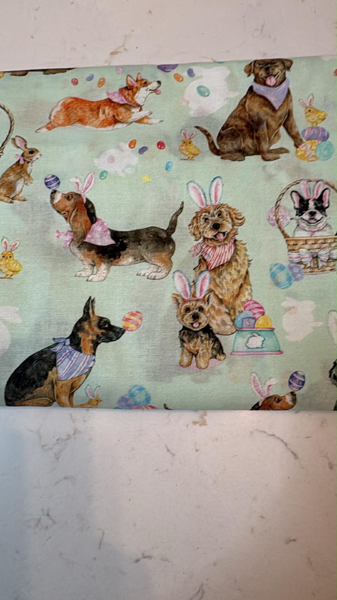 Puppy Easter Bandana